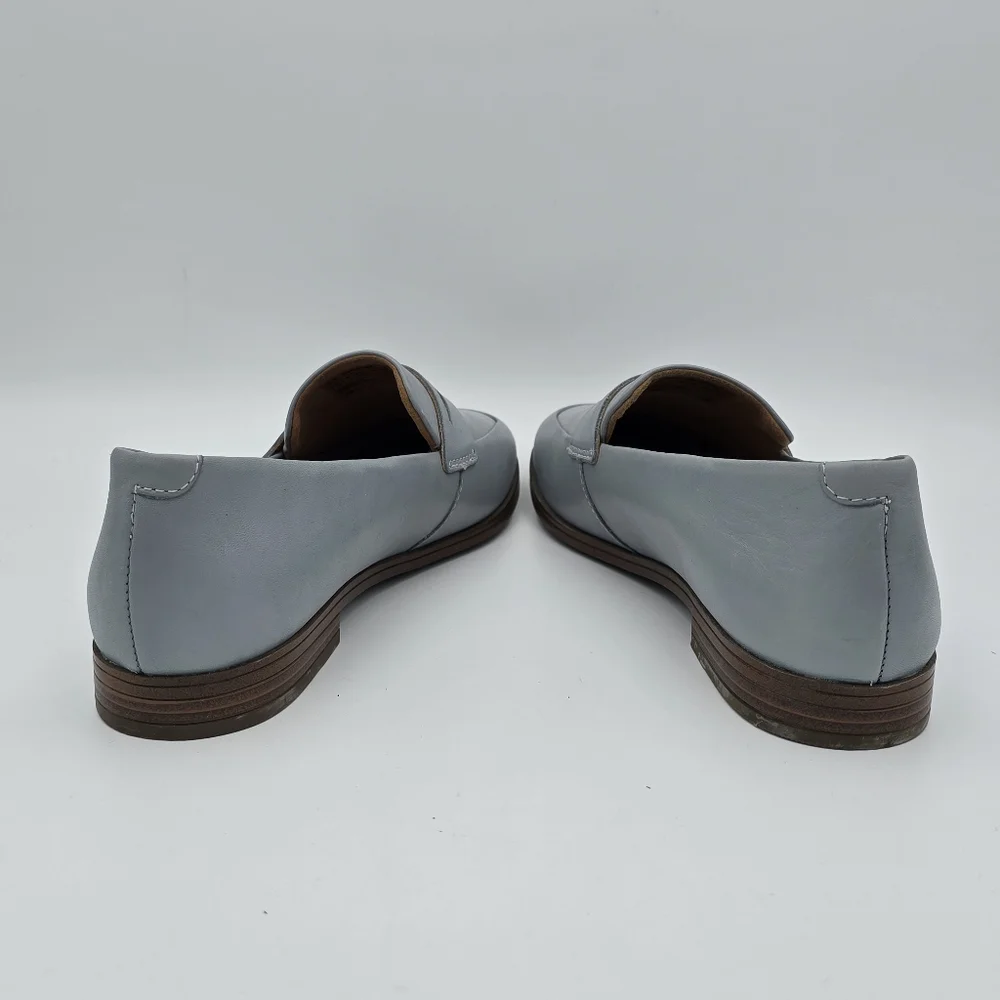 Rockport Women's Perpetua Classic Penny Loafer Blue Chambray CI5109, 8.5 - Picture 6 of 13